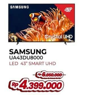 Promo Harga Samsung UA43DU8000 LED 43Inch Smart UHD  - Yogya