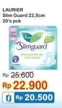 Promo Harga Laurier Super Slimguard Day 22.5cm 20 pcs - Indomaret