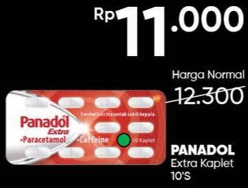 Promo Harga PANADOL Paracetamol Extra 10 pcs - Guardian