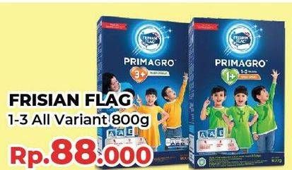 Promo Harga FRISIAN FLAG Primagro 1+ All Variants 800 gr - Yogya