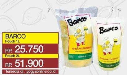 Promo Harga BARCO Minyak Goreng Kelapa 2 ltr - Yogya