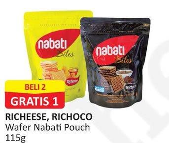 Promo Harga NABATI Wafer per 2 pouch 115 gr - Alfamart
