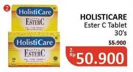 Promo Harga HOLISTICARE  Super Ester C 30 pcs - Alfamidi