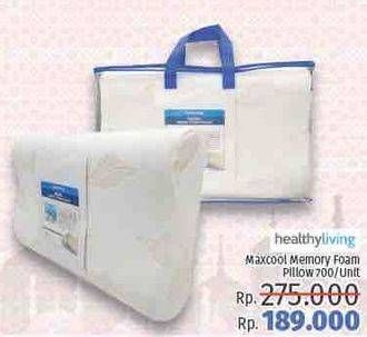 Promo Harga HEALTHY LIVING Cool Gel Memory Foam Pillow 200  - LotteMart