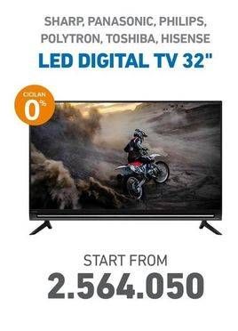 Promo Harga LED Digital TV 32