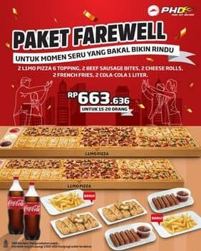 Promo Harga Paket Farewell  - Pizza Hut