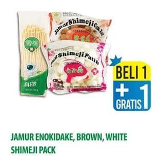 Promo Harga Jamur Shimeji/Enokidake  - Hypermart