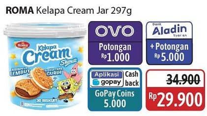 Promo Harga Roma Kelapa Cream 297 gr - Alfamidi