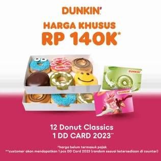 Promo Harga Dunkin Donuts Classic  - Dunkin Donuts