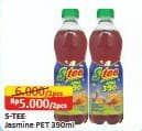 Promo Harga S Tee Minuman Teh Melati 390 ml - Alfamart
