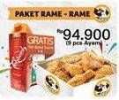 Promo Harga Fried Chicken per 9 pcs - Giant