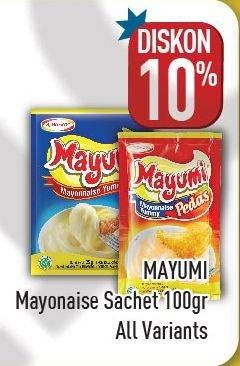 Promo Harga MAYUMI Mayonnaise All Variants 100 gr - Hypermart