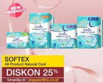 Promo Harga SOFTEX All Product Natural Cool  - Yogya