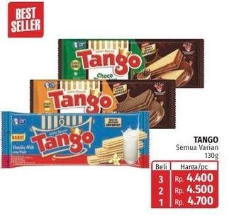 Promo Harga Tango Long Wafer All Variants 130 gr - Lotte Grosir