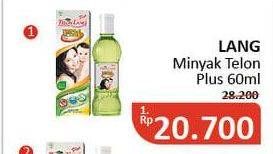 Promo Harga CAP LANG Minyak Telon Lang Plus 60 ml - Alfamidi