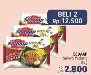 Promo Harga SEDAAP Mie Goreng Salero Padang per 5 pcs - LotteMart