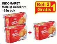 Promo Harga INDOMARET Malkist Crackers 125 gr - Indomaret