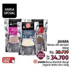Promo Harga Javara Beras All Variants 900 gr - LotteMart