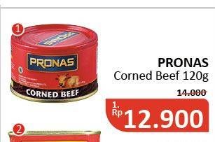 Promo Harga PRONAS Corned Beef 120 gr - Alfamidi