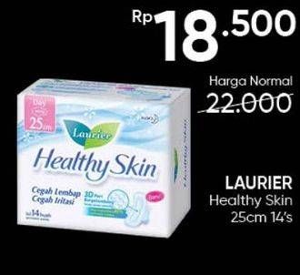 Promo Harga Laurier Healthy Skin Day Wing 25cm 14 pcs - Guardian