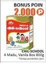 Promo Harga MORINAGA Chil School Platinum Madu, Vanilla per 2 box 800 gr - Alfamidi