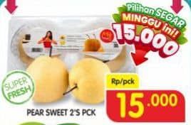 Promo Harga Pear Sweet  - Superindo