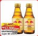 Promo Harga Kratingdaeng Energy Drink Super 150 ml - Alfamart