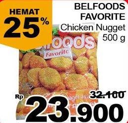 Promo Harga BELFOODS Nugget 500 gr - Giant