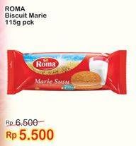 Promo Harga ROMA Marie Susu 115 gr - Indomaret