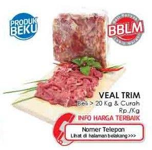 Promo Harga Sapi Veal Trim  - Lotte Grosir