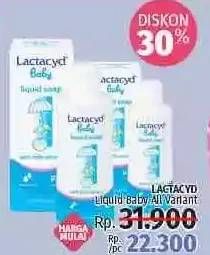Promo Harga LACTACYD Baby Liquid Soap  - LotteMart