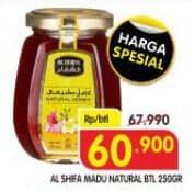 Promo Harga Alshifa Natural Honey 250 gr - Superindo