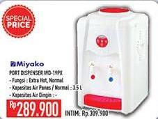Promo Harga MIYAKO Dispenser WD 19PX  - Hypermart