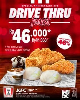 Promo Harga Drive Thru Feast  - KFC
