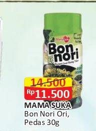 Promo Harga MAMASUKA Bon Nori Original, Pedas 30 gr - Alfamart