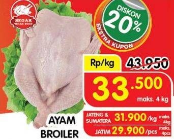 Promo Harga Ayam Broiler  - Superindo