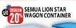 Promo Harga LION STAR Wagon Container  - Hypermart