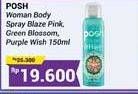 Promo Harga Posh Perfumed Body Spray   - Alfamidi