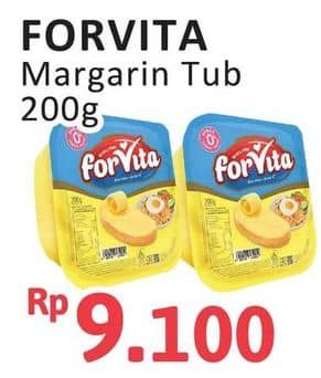 Promo Harga Forvita Margarine 250 gr - Alfamidi