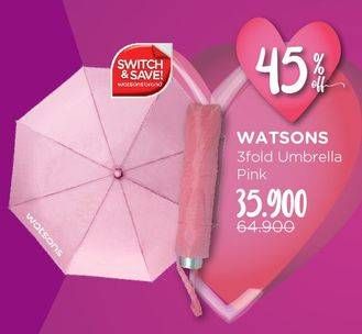 Promo Harga WATSONS Umbrella Folded  - Watsons