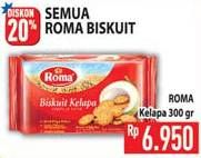 Promo Harga ROMA Biskuit Kelapa 300 gr - Hypermart