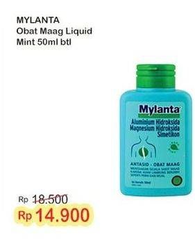 Promo Harga Mylanta Obat Maag Liquid Mint 50 ml - Indomaret