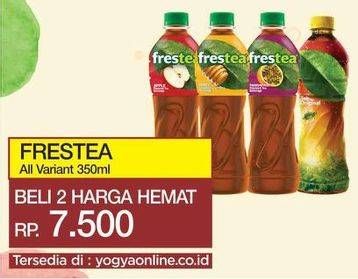 Promo Harga Frestea Minuman Teh All Variants per 2 botol 350 ml - Yogya