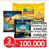 Harga Kanzler Nugget + Cocktail + Golden Farm French Fries