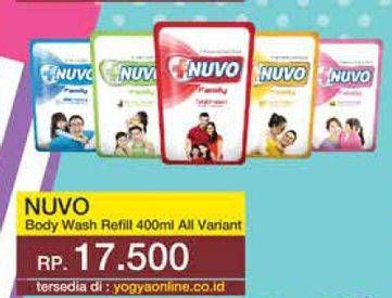 Promo Harga Nuvo Body Wash All Variants 450 ml - Yogya