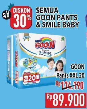 Promo Harga Goon Premium Pants Massara Sara Jumbo XXL20 20 pcs - Hypermart