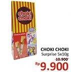 Promo Harga CHOKI-CHOKI Coklat Chococashew Surprise Pack per 5 pcs 10 gr - Alfamidi