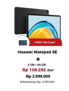 Promo Harga Huawei Matepad SE 4GB + 64GB  - Erafone