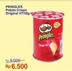 Promo Harga PRINGLES Potato Crisps Original 47 gr - Indomaret