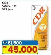 Promo Harga CDR Suplemen Makanan Jeruk 10 pcs - Indomaret